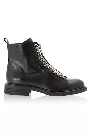 Black calf/metal silver 80 Boots from Billi Bi – Shop Black calf/metal silver 80 Boots from 36-41 here