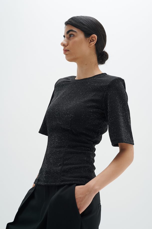 Standard Agnes Gray Hest Black OllaIW Bluse fra InWear – Køb Black OllaIW Bluse fra str. XS-XXL her