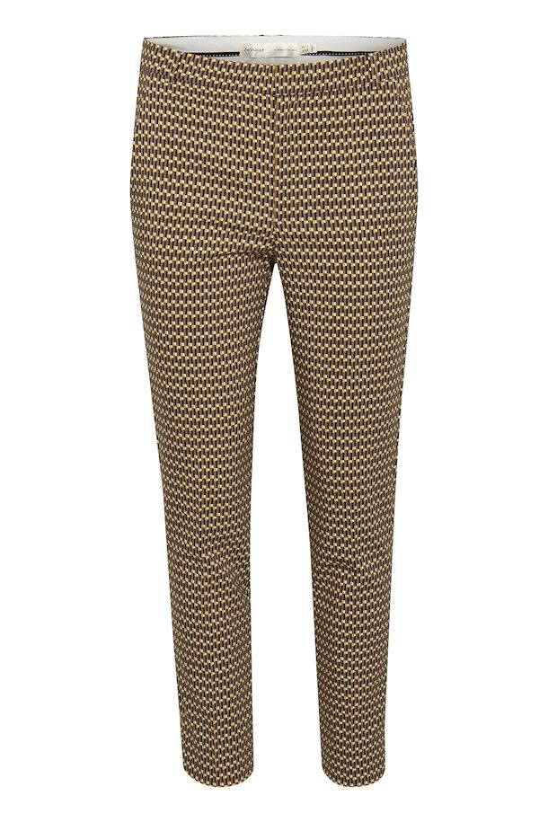 Brown Graphic Sticks Zella IW pants from InWear – Shop Brown Graphic Sticks Zella  IW pants from size 32-46 here