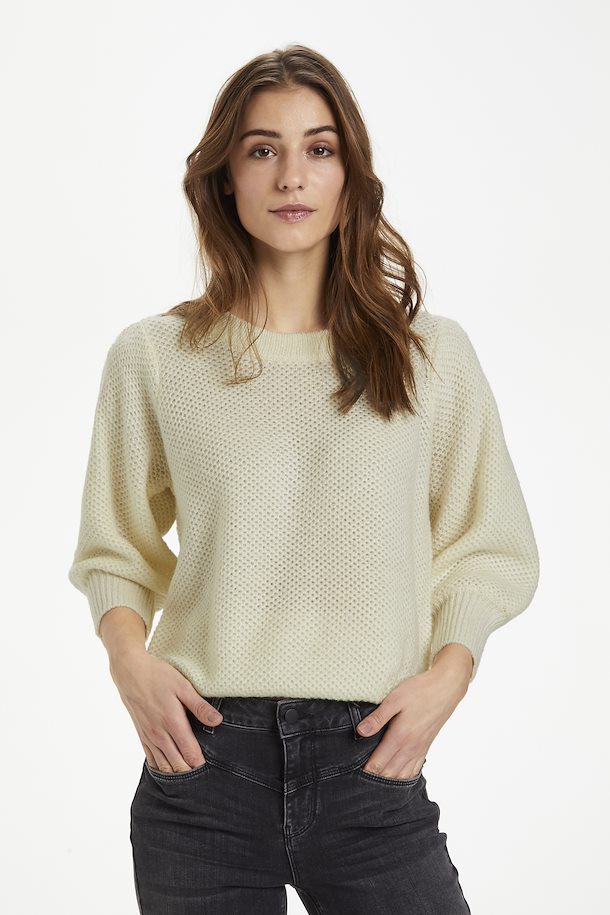 Chalk Knitted pullover from Kaffe – Shop Chalk Knitted pullover from ...