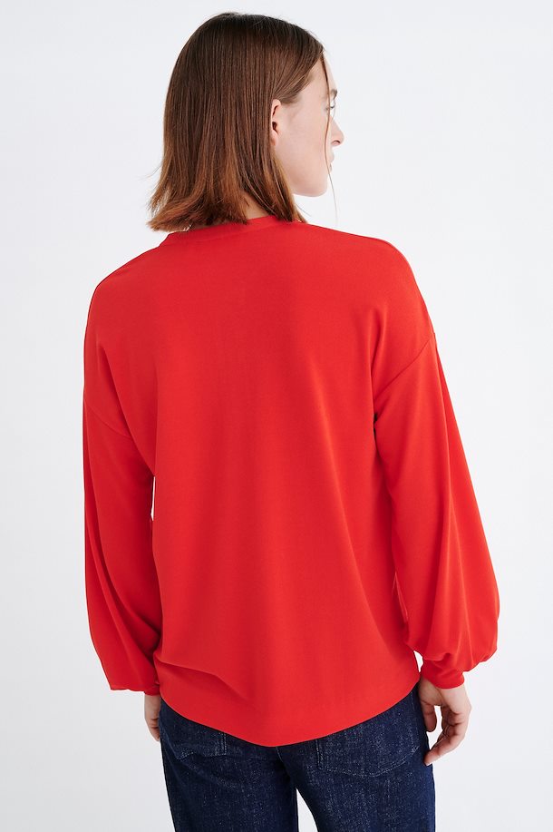 Real Red OritIW Bluse fra InWear Køb Real OritIW Bluse fra str. XS-XL